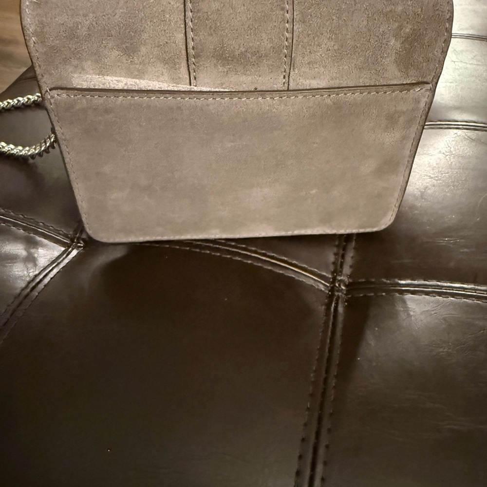 Kate Spade Phobe Suede Gray Suede Crossbody Bag - Picture 3 of 7